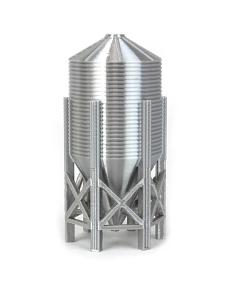 Generic 1/64 Bulk Large Stack Hopper Feed Bin with Auger, 3D Printed