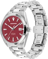 Movado Men's Datron Swiss Automatic Stainless Steel Watch 40mm