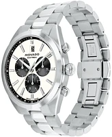 Movado Men's Datron Swiss Quartz Chrono Stainless Steel Watch 41mm - Silver