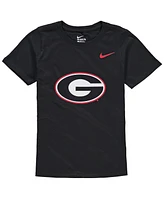 Nike Big Boys and Girls Georgia Bulldogs Cotton Logo T-Shirt