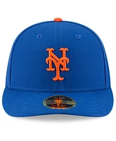 New Era Men's Royal York Mets National Baseball Hall of Fame Low Profile 59FIFTY Fitted Hat