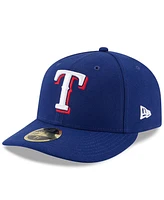 New Era Men's Royal Texas Rangers National Baseball Hall of Fame Low Profile 59FIFTY Fitted Hat