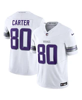 Nike Men's Cris Carter White Minnesota Vikings Alternate Vapor F.u.s.e. Retired Player Limited Jersey