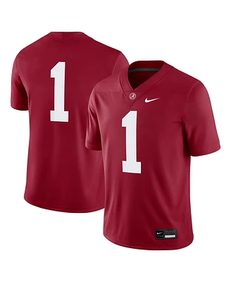 Nike Men's 1 Crimson Alabama Tide Game Jersey