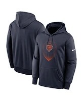 Nike Men's Navy Chicago Bears Icon Performance Pullover Hoodie