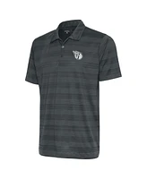 Antigua Men's Cleveland Guardians Metallic Compass Polo