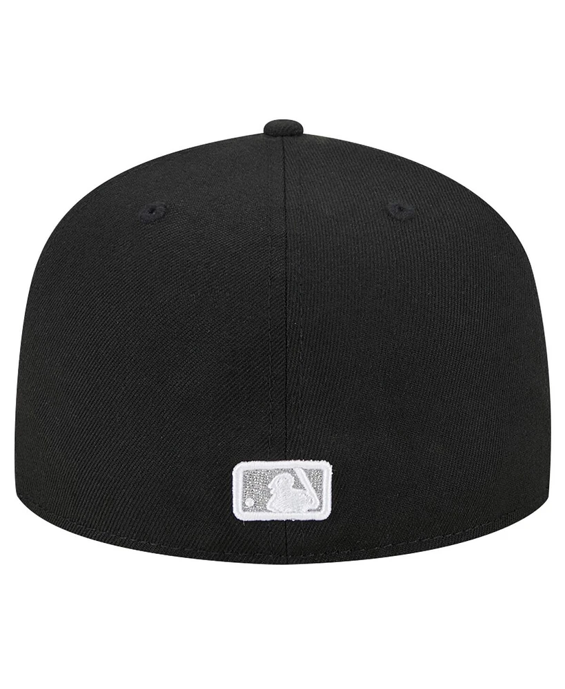 New Era Men's Black York Yankees Raceway 59FIFTY Fitted Hat