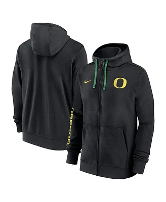 Nike Men's Oregon Ducks 2024 Sideline Full-Zip Hoodie