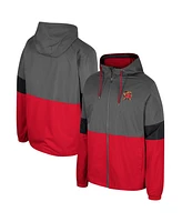 Colosseum Men's Charcoal Maryland Terrapins Miles Full-Zip Jacket