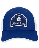 Fanatics Men's Blue/White Toronto Maple Leafs Fundamental Adjustable Hat