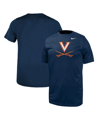 Nike Big Boys and Girls Navy Virginia Cavaliers Legend T-Shirt