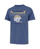 '47 Brand Men's Powder Blue Los Angeles Chargers Time Lock Franklin T-Shirt