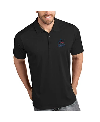 Antigua Men's Miami Marlins Tribute Polo