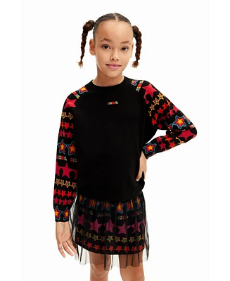 Desigual Girls Girls's star sweatshirt