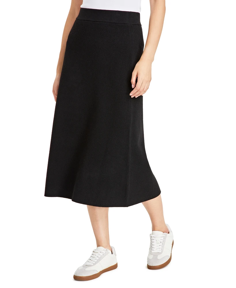 On 34th Women's Sweater-Knit Midi Skirt, Created for Macy's