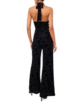 1.state Women's Floral Halter Jumpsuit