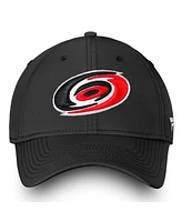 Fanatics Men's Black Carolina Hurricanes Core Elevated Speed Flex Hat