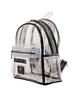 Loungefly Las Vegas Raiders Clear Mini Backpack