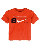 Nike Toddler San Francisco Giants Authentic Collection T-Shirt Shorts Set