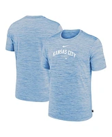 Nike Men's Light Blue Kansas City Royals Authentic Collection Velocity Performance Practice T-Shirt