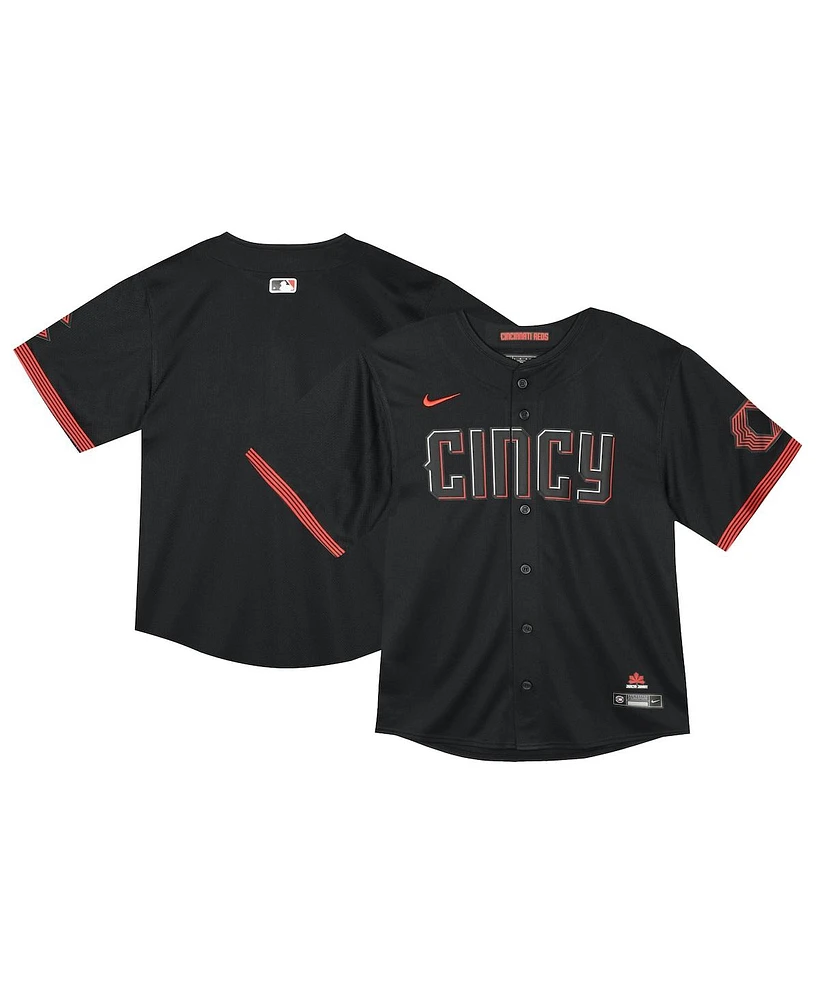 Nike Toddler Black Cincinnati Reds City Connect Limited Jersey