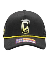 Fan Ink Men's Black Columbus Crew Atmosphere Trucker Adjustable Hat