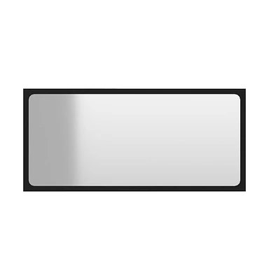 vidaXL Bathroom Mirror 31.5"x0.6"x14.6" Engineered Wood