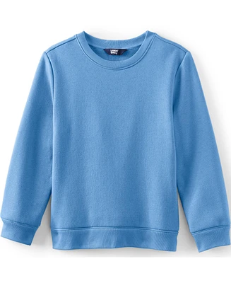 Lands' End Girls Fleece Crewneck Sweatshirt