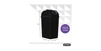 Superio Small 2.5 Gallon Plastic Trash Can with Swing Top Lid