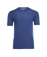 Bellemere New York Men's Essential Cashmere Silk Slim Fit T-Shirt - Consider Sizing Up for a Relaxed