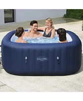 Bestway SaluSpa Hawaii AirJet Inflatable Hot Tub with EnergySense Cover, Blue