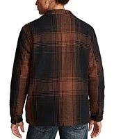 Lucky Brand Men's Plaid Shirt Jacket