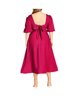 City Chic Women's Lula Dress