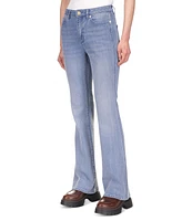 Michael Kors Women's High-Rise Flare-Leg Jeans