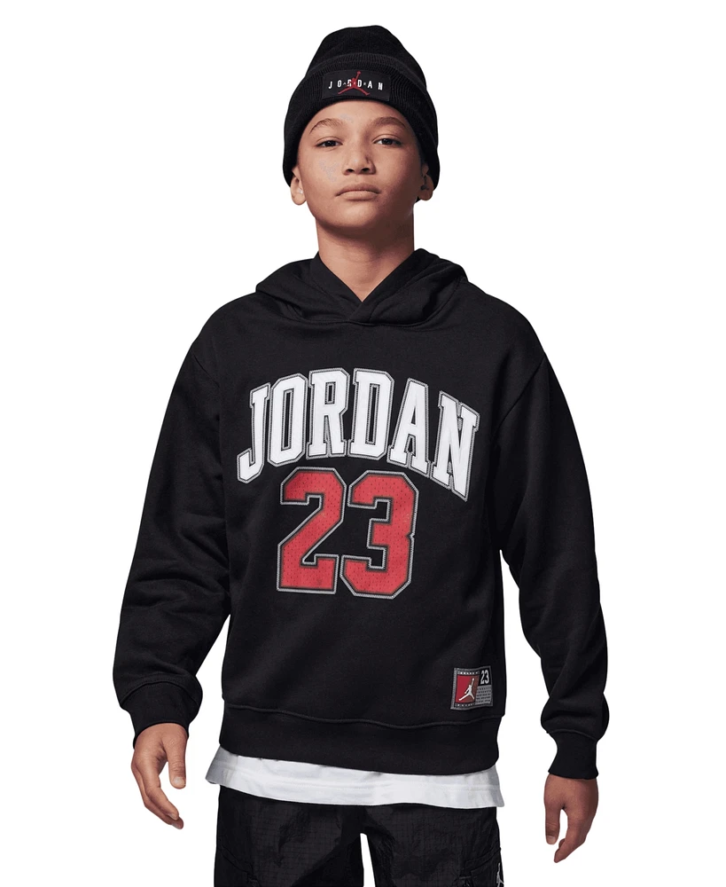 Jordan Big Boys 23 Fleece Pullover Hoodie