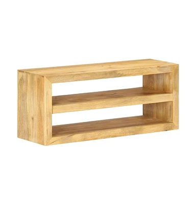 vidaXL Tv Stand 42.1"x13.8"x17.7" Solid Wood Mango