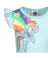 My Little Pony Pinkie Pie Rainbow Dash Girls Dress Toddler to Big Kid