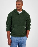 Sun + Stone Men's Tate Sherpa Hoodie, Created for Macy's