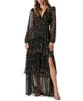 Astr the Label Women's Anora Long-Sleeve Ruffled Dress