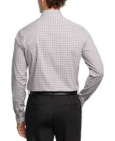 Michael Kors Men's Regular-Fit Comfort Stretch Check Dress Shirt