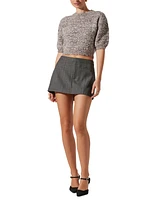 Astr the Label Women's Colette Puff-Sleeve Sweater