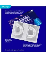 MySmile Prefilled Teeth Whitening Trays Kit, 12% Hydrogen Peroxide, Non