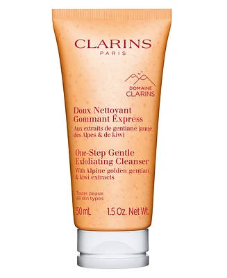 Spend $130, Get Even More! Free One-Step Gentle Exfoliating Cleanser Discovery-Size with $130 Clarins purchase (Up to $147 Value)