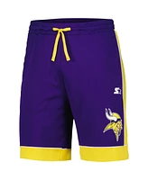 Starter Men's Purple/Gold Minnesota Vikings Fan Favorite Fashion Shorts