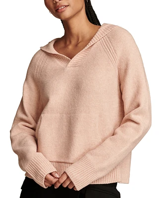 Lucky Brand Women's Long Sleeve Hooded Sweater