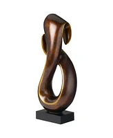 Studio 55D Open Infinity 25" High Gold Sculpture