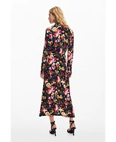 Desigual Women's Floral shirt dress