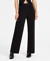 Lucy Paris Women's Grayson Ribbed Bootcut Pants