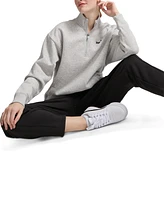 Puma Women's Essential+ Half-Zip Fleece Sweatshirt