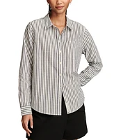 Lucky Brand Women's Boyfriend Button-Down Shirt